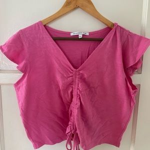 ✨3/$10✨ Y2K Crop Top - hot pink